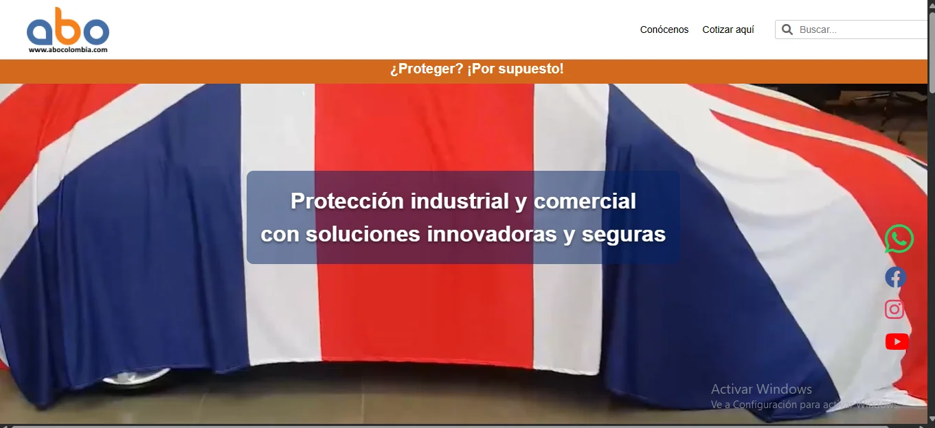 ABO Colombia: Sitio web corporativo